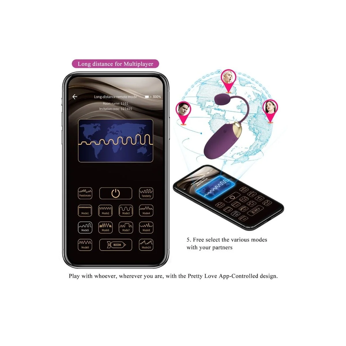 Abner App Lilac von Pretty Love kaufen | Fesselliebe