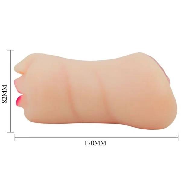 Zoey Vaginaförmiger Mastubador mit Doppeltem Eingang von Crazy Bull kaufen | Fesselliebe