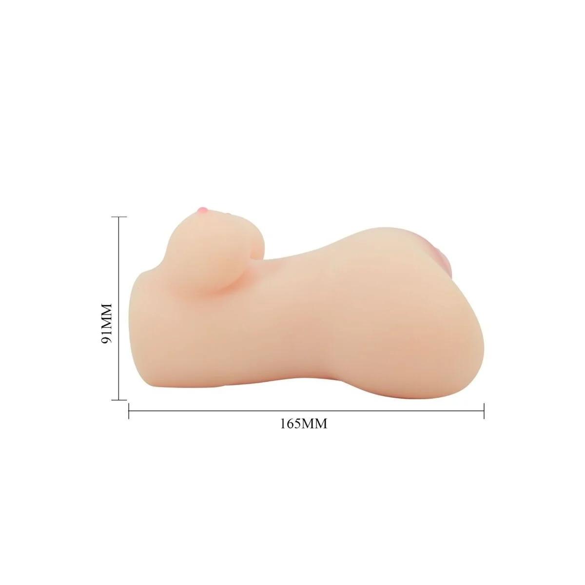 Realistischer Vagina- und Anus-Vibrator Hannah von Crazy Bull kaufen | Fesselliebe