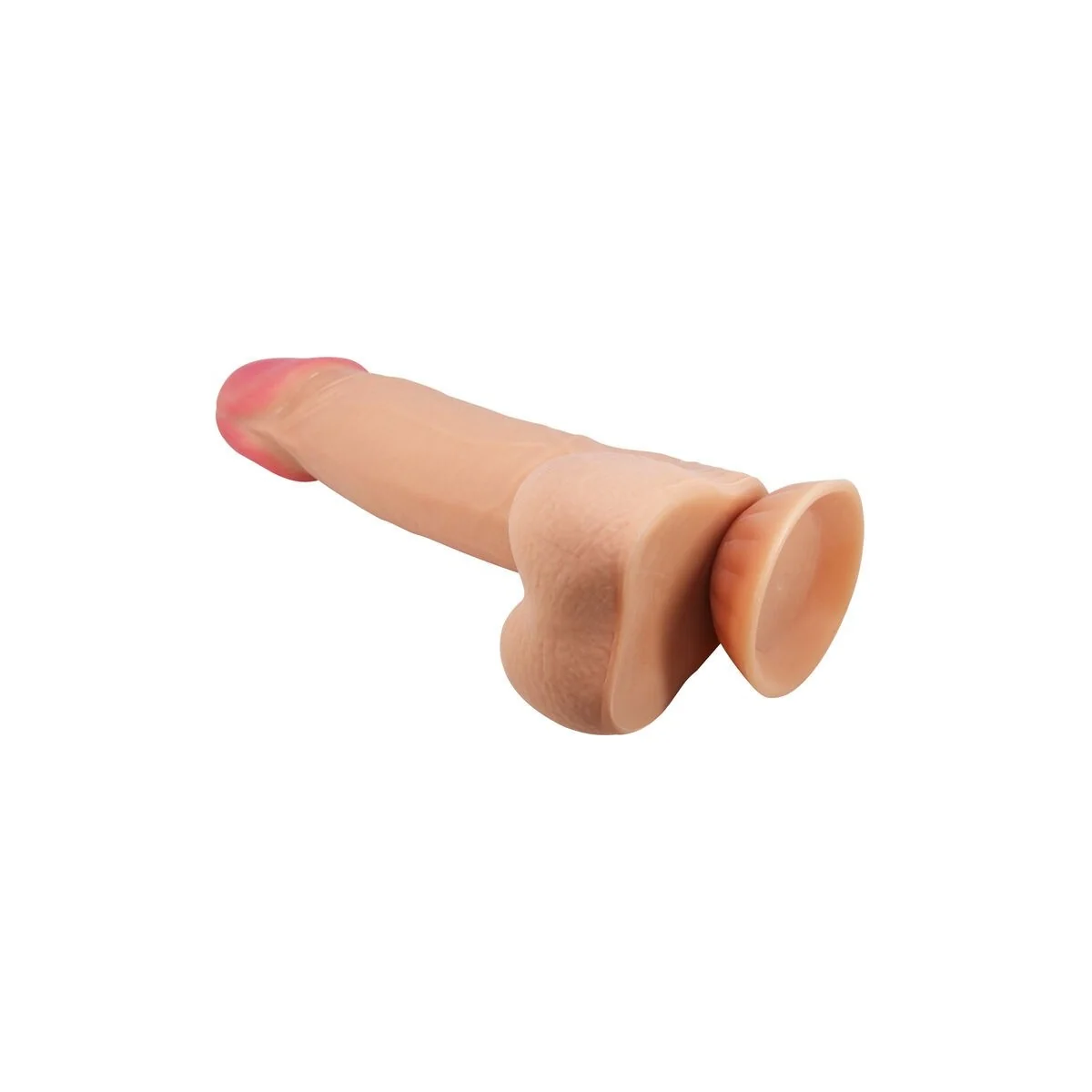 Sliding Skin Series realistischer Dildo mit Gleitendem Beige-Saugnap 21,8 cm von Pretty Love High Grade kaufen | Fesselliebe