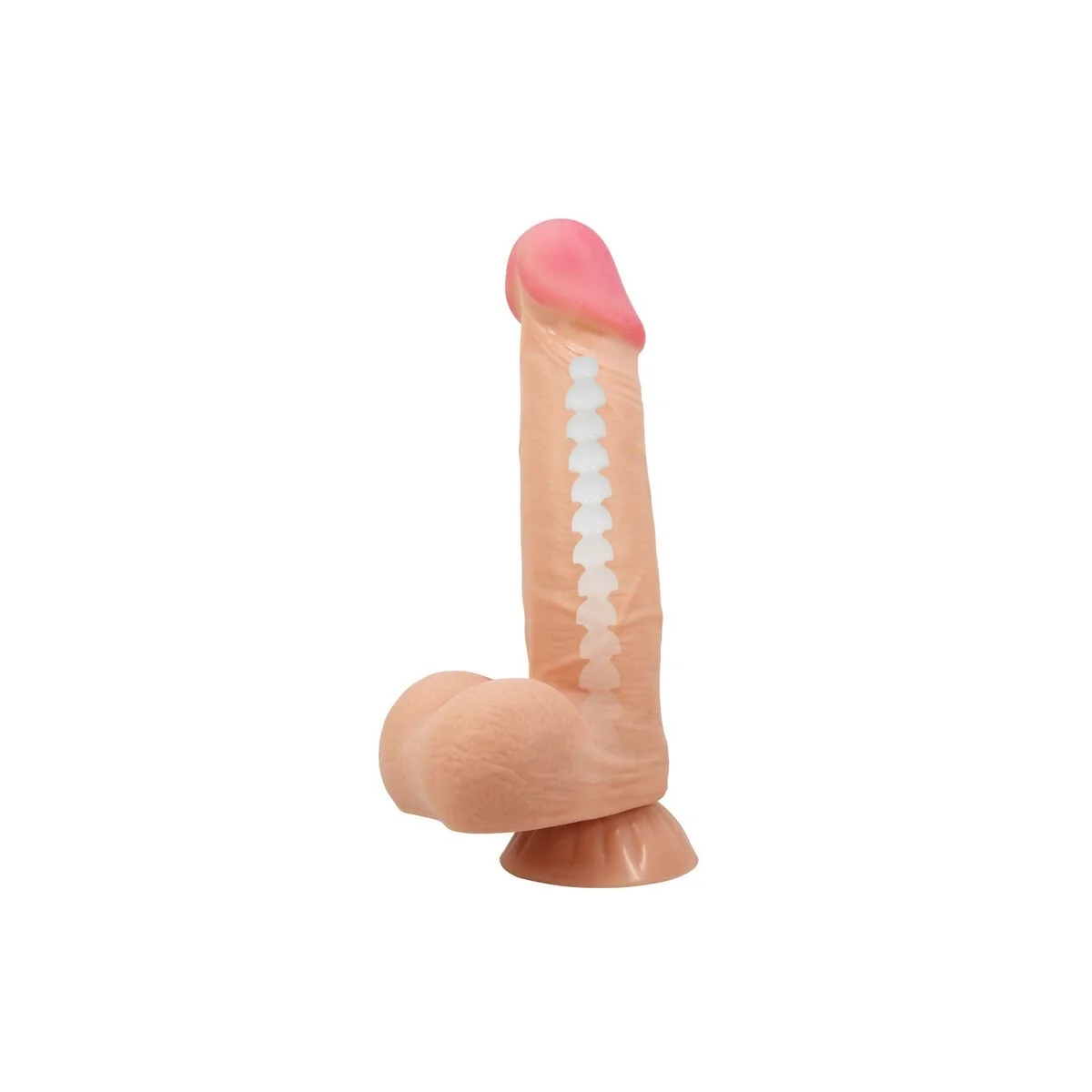 Sliding Skin Series realistischer Dildo mit Gleitendem Beige-Saugnap 21,8 cm von Pretty Love High Grade kaufen | Fesselliebe