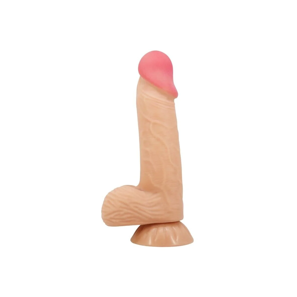 Sliding Skin Series realistischer Dildo mit Gleitendem Beige-Saugnap 20,6 cm von Pretty Love High Grade kaufen | Fesselliebe