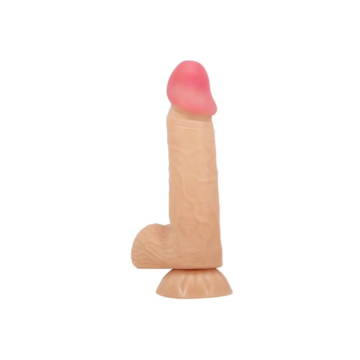 Sliding Skin Series realistischer Dildo mit Gleitendem Beige-Saugnap 20,6 cm von Pretty Love High Grade kaufen | Fesselliebe
