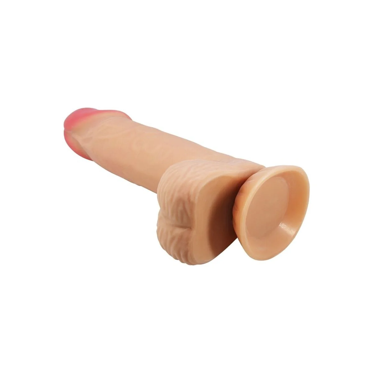 Sliding Skin Series realistischer Dildo mit Gleitendem Beige-Saugnap 20,6 cm von Pretty Love High Grade kaufen | Fesselliebe