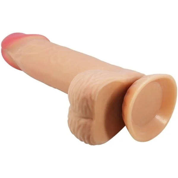 Sliding Skin Series realistischer Dildo mit Gleitendem Beige-Saugnap 20,6 cm von Pretty Love High Grade kaufen | Fesselliebe