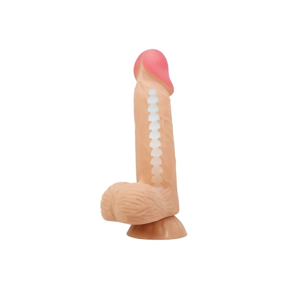 Sliding Skin Series realistischer Dildo mit Gleitendem Beige-Saugnap 20,6 cm von Pretty Love High Grade kaufen | Fesselliebe