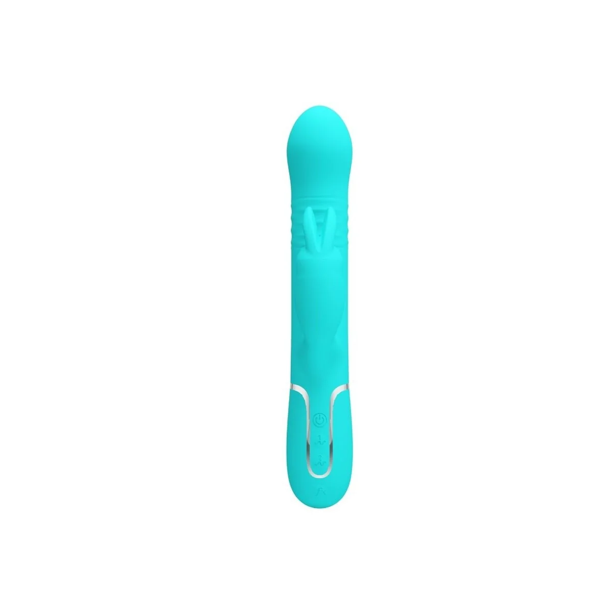 Coale Rabbit Vibrator Perlen Aquagrün von Pretty Love Flirtation kaufen | Fesselliebe