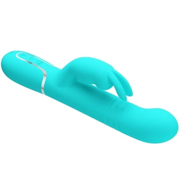 Coale Rabbit Vibrator Perlen Aquagrün von Pretty Love Flirtation kaufen | Fesselliebe