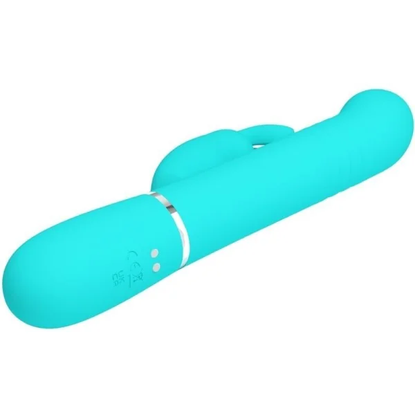 Coale Rabbit Vibrator Perlen Aquagrün von Pretty Love Flirtation kaufen | Fesselliebe