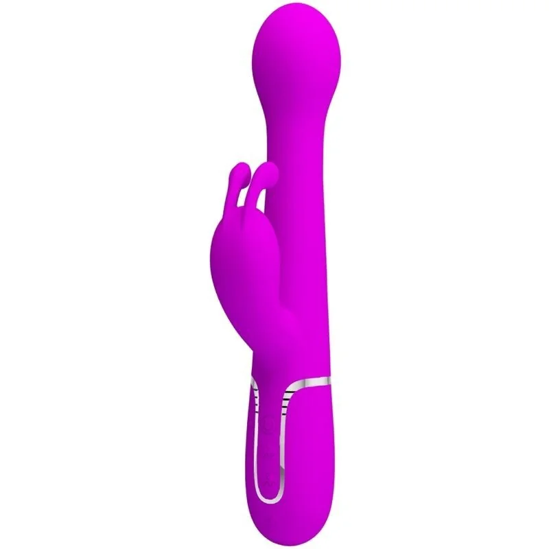 Dejon Rabbit Vibrator 3 in 1 Multifunktionsviolett von Pretty Love Flirtation kaufen | Fesselliebe