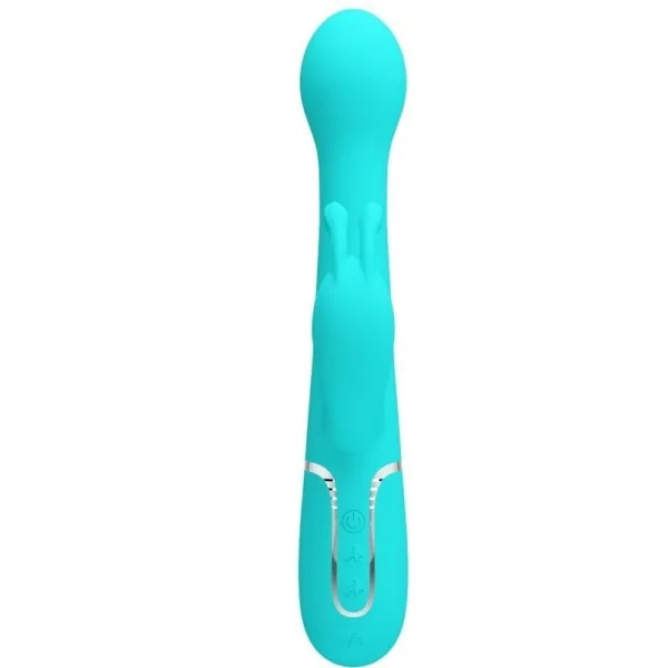 Dejon Rabbit Vibrator 3 in 1 Multifunktions-Aquagrün von Pretty Love Flirtation kaufen | Fesselliebe