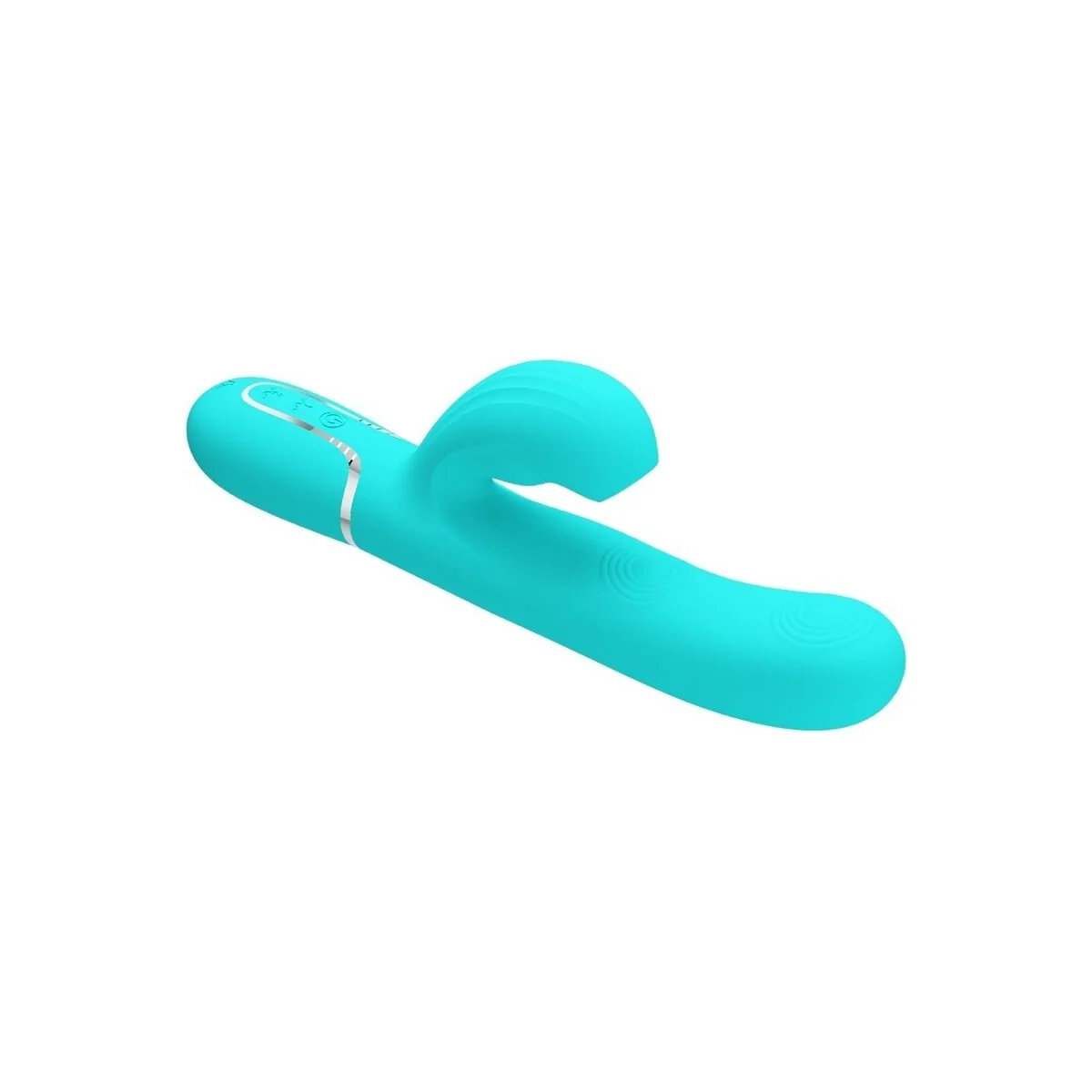 Perlita Multifunktions-3-In-1-G-Punkt-Vibrator Aqua Grün von Pretty Love Flirtation kaufen | Fesselliebe
