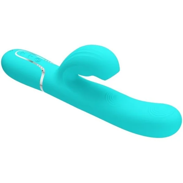 Perlita Multifunktions-3-In-1-G-Punkt-Vibrator Aqua Grün von Pretty Love Flirtation kaufen | Fesselliebe