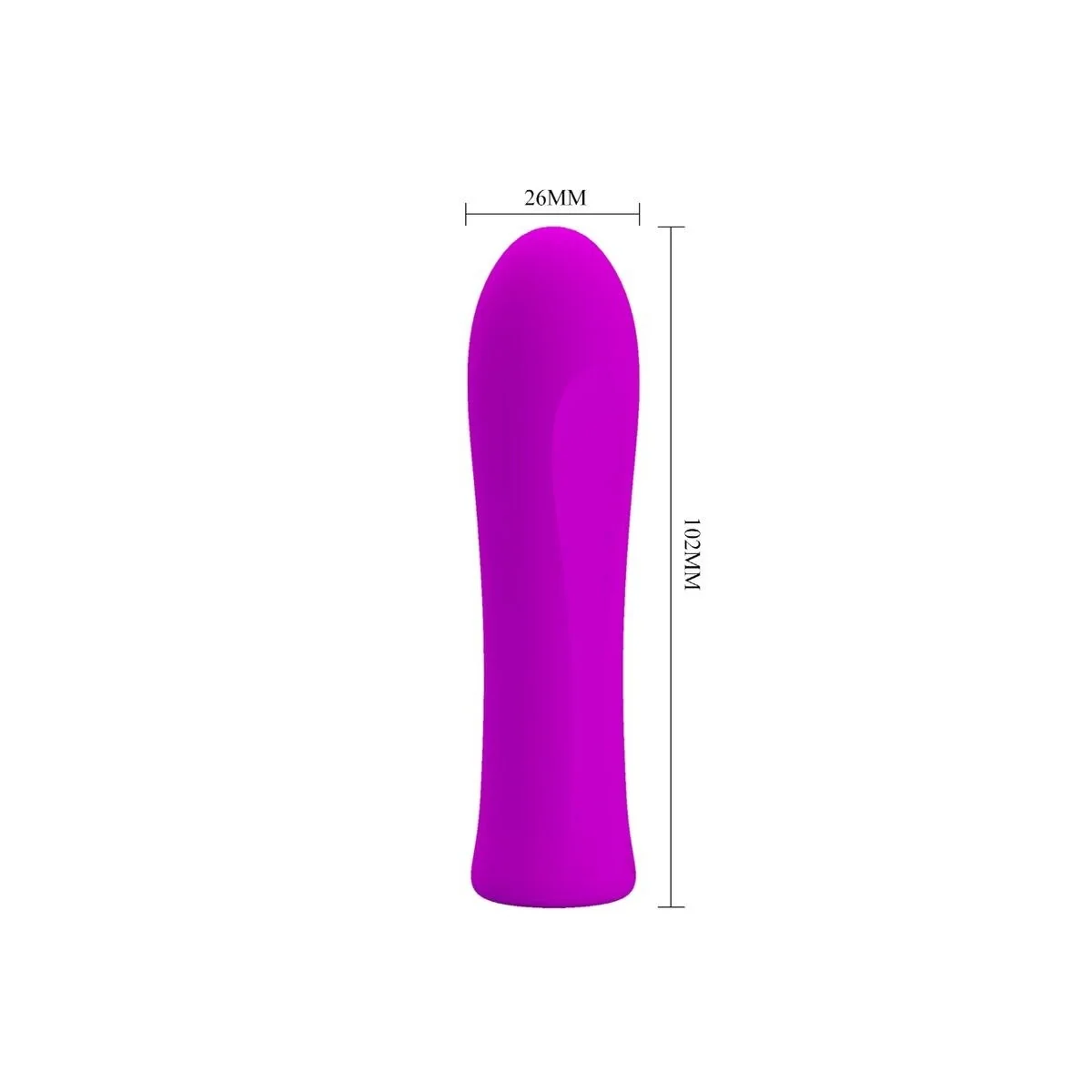Alfreda Super Power Vibrator Violet von Pretty Love Flirtation kaufen | Fesselliebe