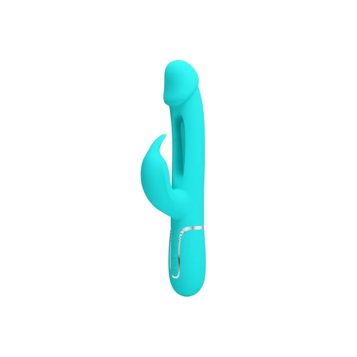 Dejon Rabbit Vibrator 3 in 1 Multifunktions-Aquagrün von Pretty Love Flirtation kaufen | Fesselliebe