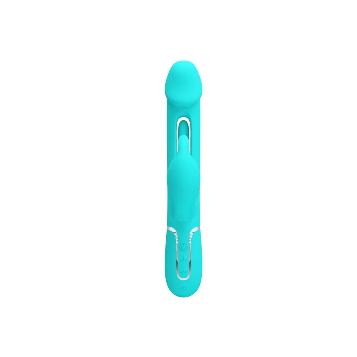 Dejon Rabbit Vibrator 3 in 1 Multifunktions-Aquagrün von Pretty Love Flirtation kaufen | Fesselliebe