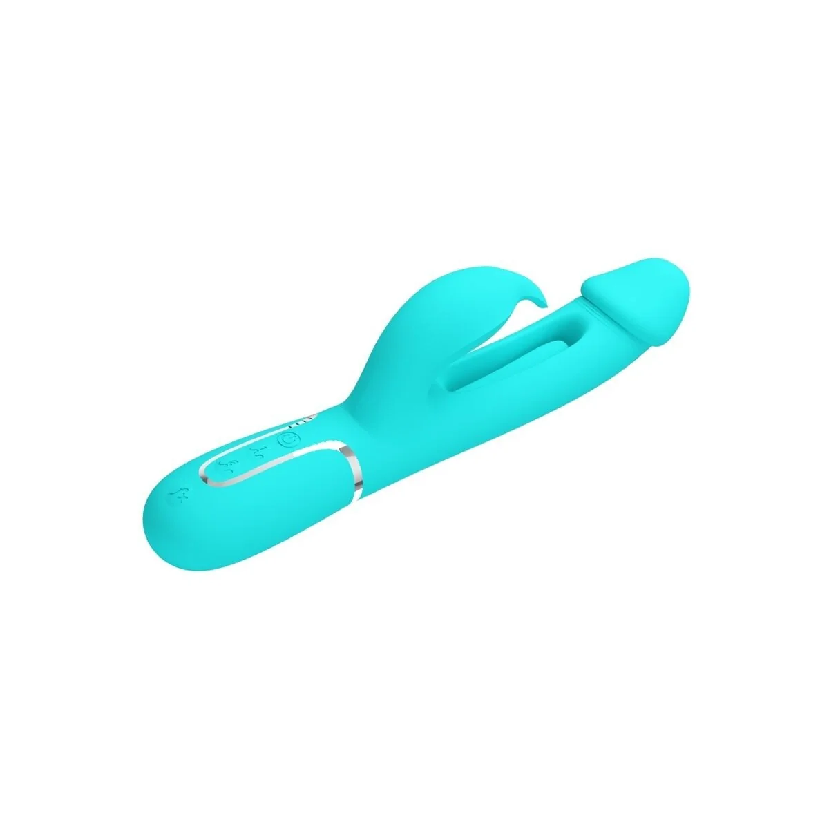 Dejon Rabbit Vibrator 3 in 1 Multifunktions-Aquagrün von Pretty Love Flirtation kaufen | Fesselliebe