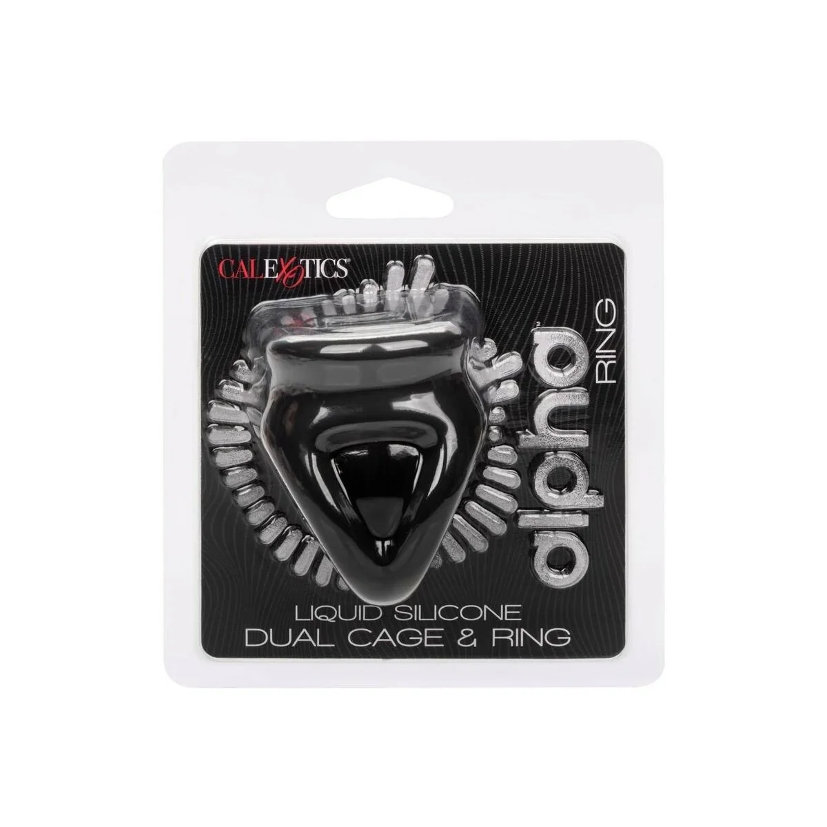 Alpha Dual Cage Ring Schwarz von Calexotics kaufen | Fesselliebe