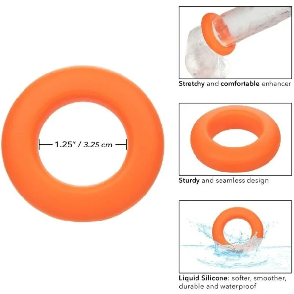 Alpha Prolong Grosser Ring Orange von Calexotics kaufen | Fesselliebe