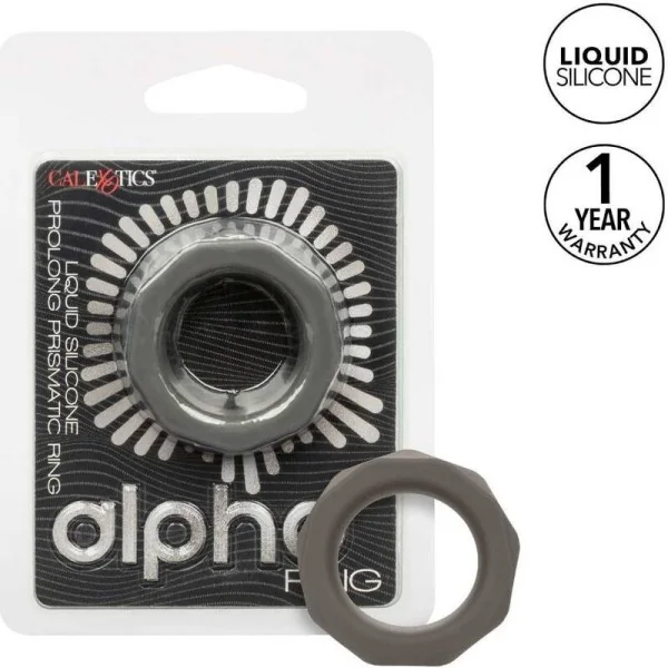 Alpha Prolong Prismatischer Ring Grau von Calexotics kaufen | Fesselliebe