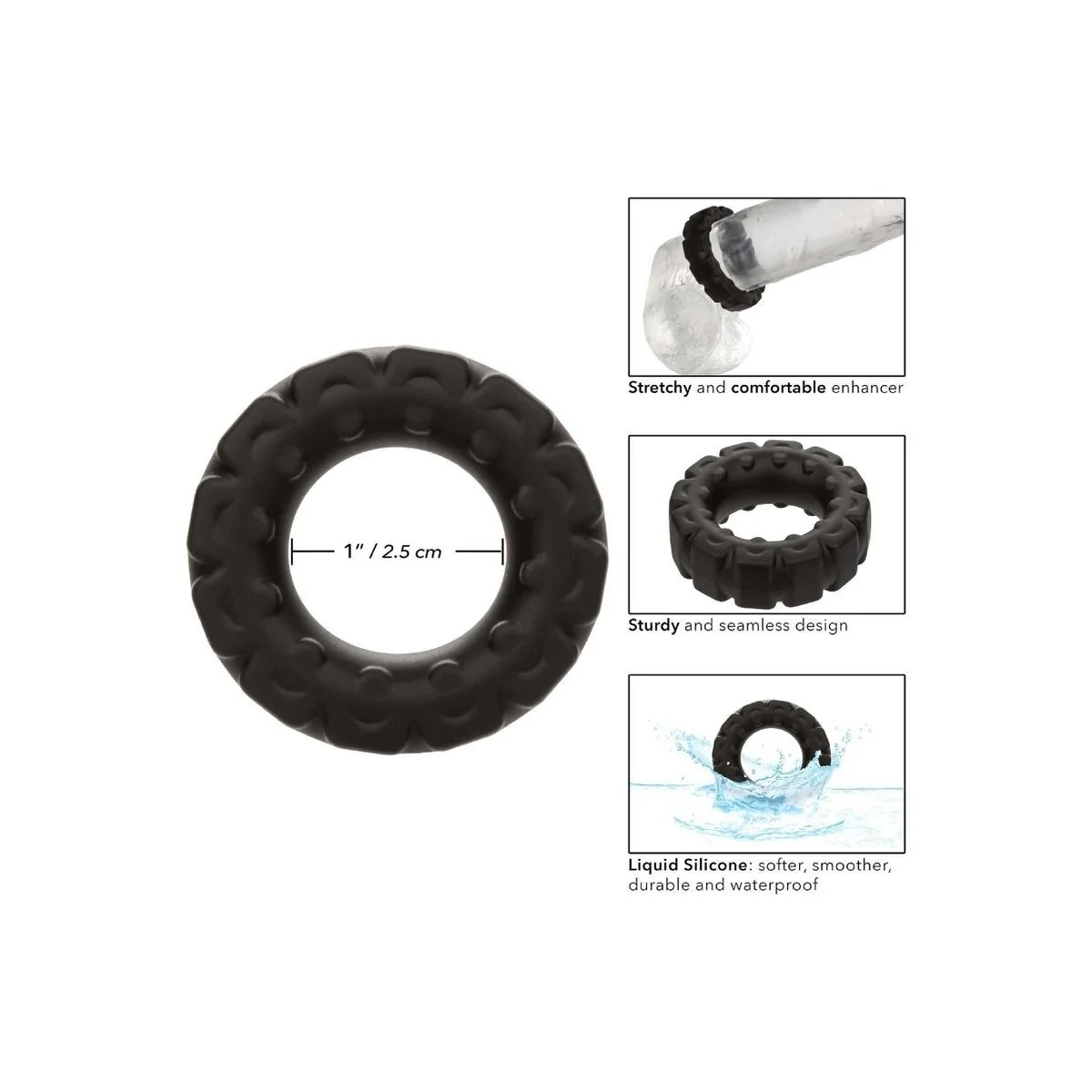 Alpha Prolong Tretring Schwarz von Calexotics kaufen | Fesselliebe