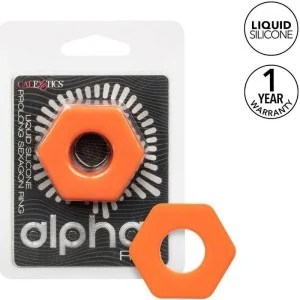 Alpha Prolong Sexagon Ring Orange von Calexotics kaufen | Fesselliebe