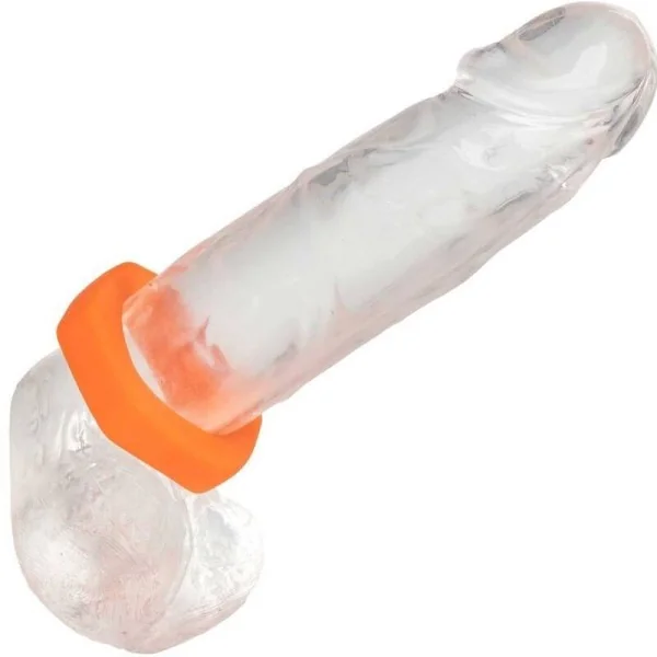 Alpha Prolong Sexagon Ring Orange von Calexotics kaufen | Fesselliebe