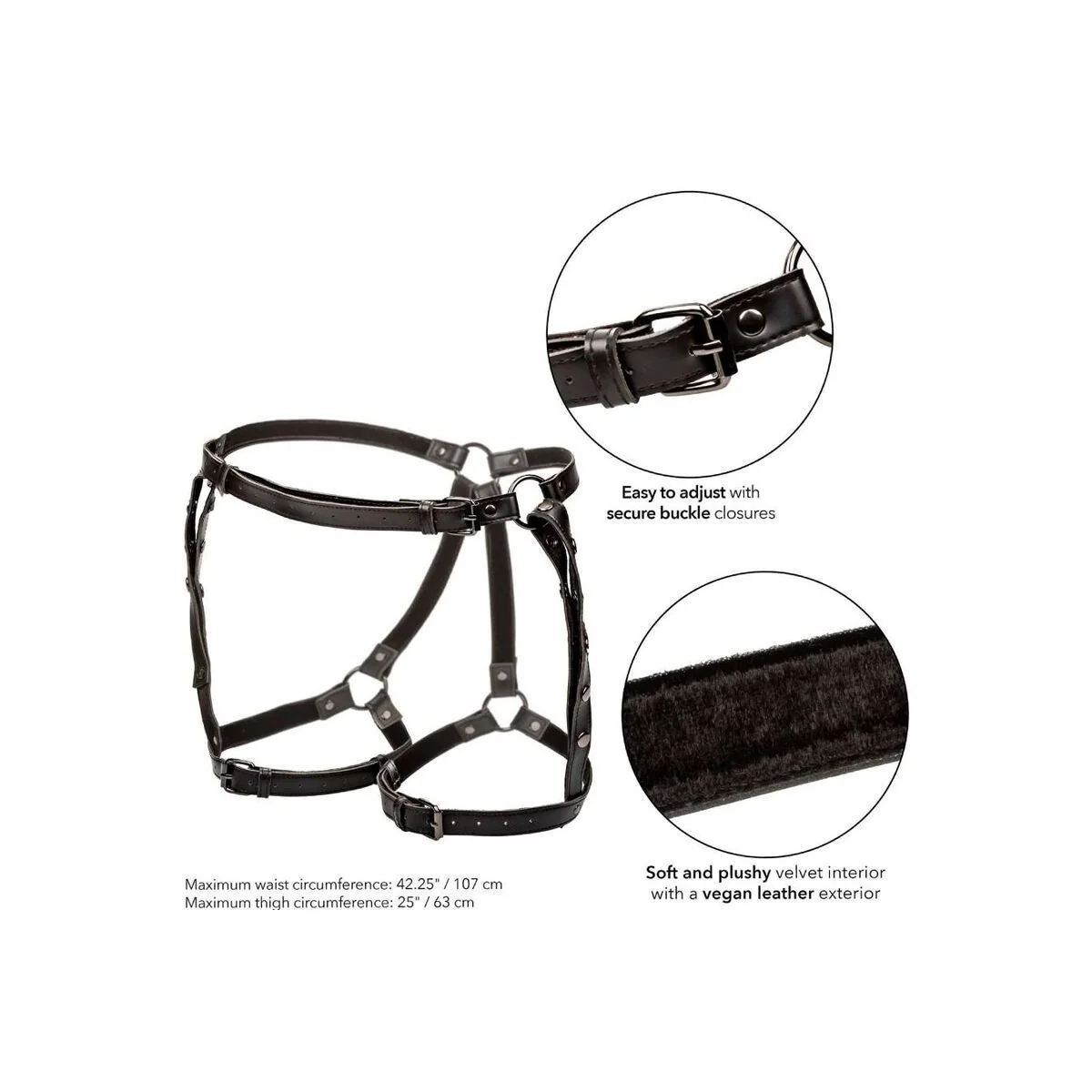 Euphoria-Reit-Oberteilgeschirr von Calexotics kaufen | Fesselliebe