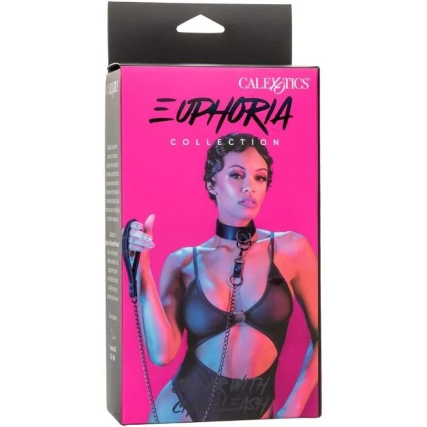 Euphoria Halsband mit Kettenleine von Calexotics kaufen | Fesselliebe
