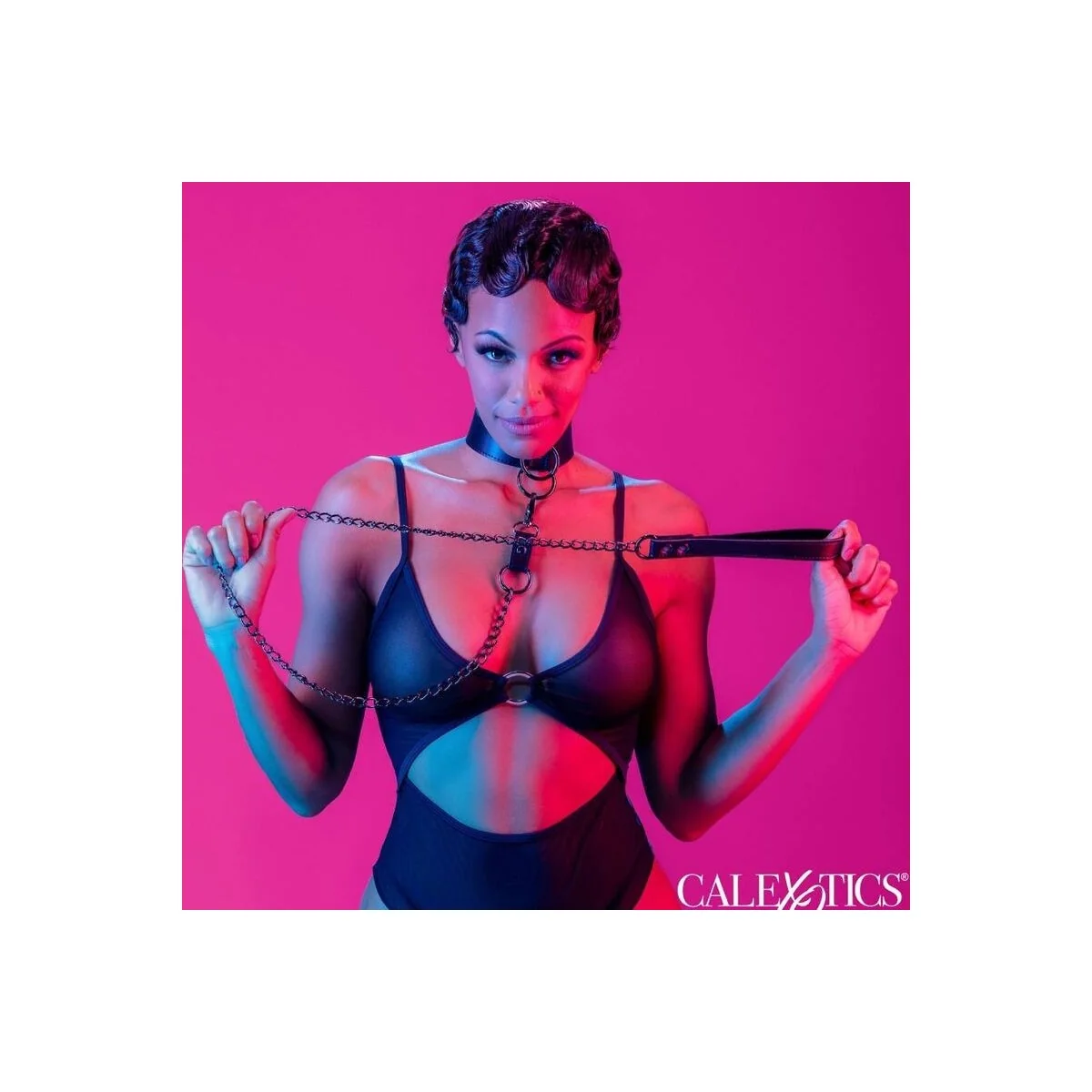 Euphoria Halsband mit Kettenleine von Calexotics kaufen | Fesselliebe