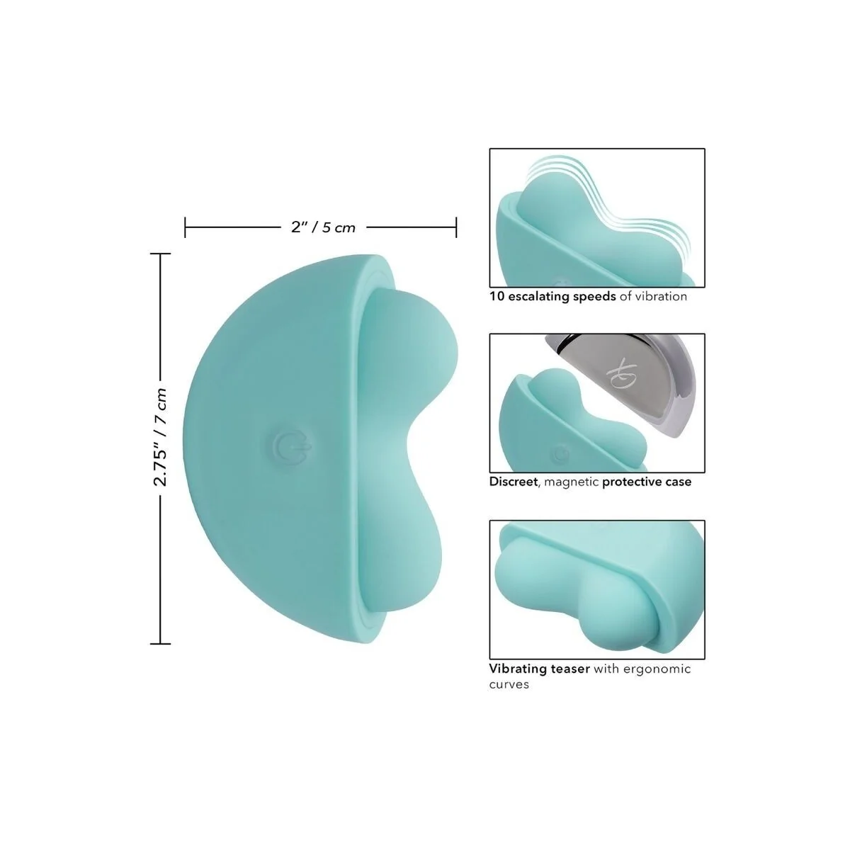 Ovation Applause Stimulator Aqua Green von Calexotics kaufen | Fesselliebe