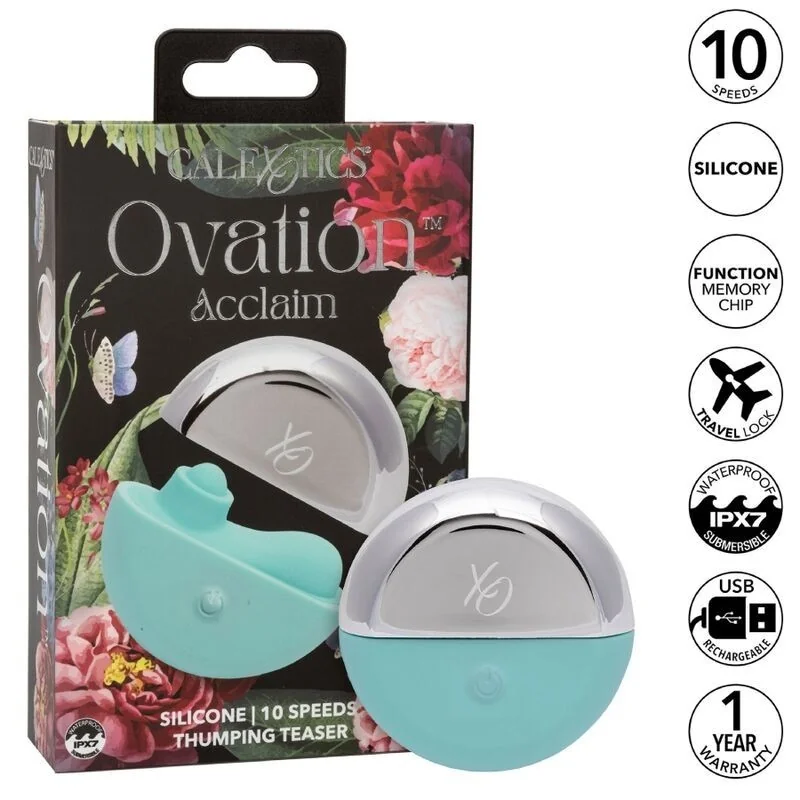 Ovation Acclaim Stimulator Aqua Green von Calexotics kaufen | Fesselliebe 2