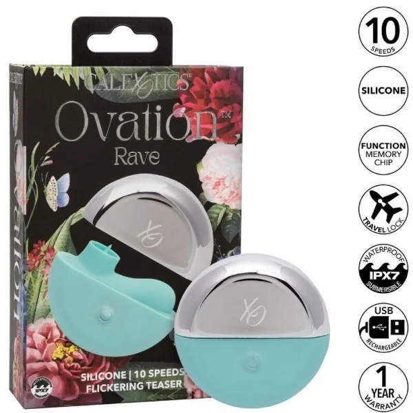 Ovation Rave Stimulator Aqua Green von Calexotics kaufen | Fesselliebe