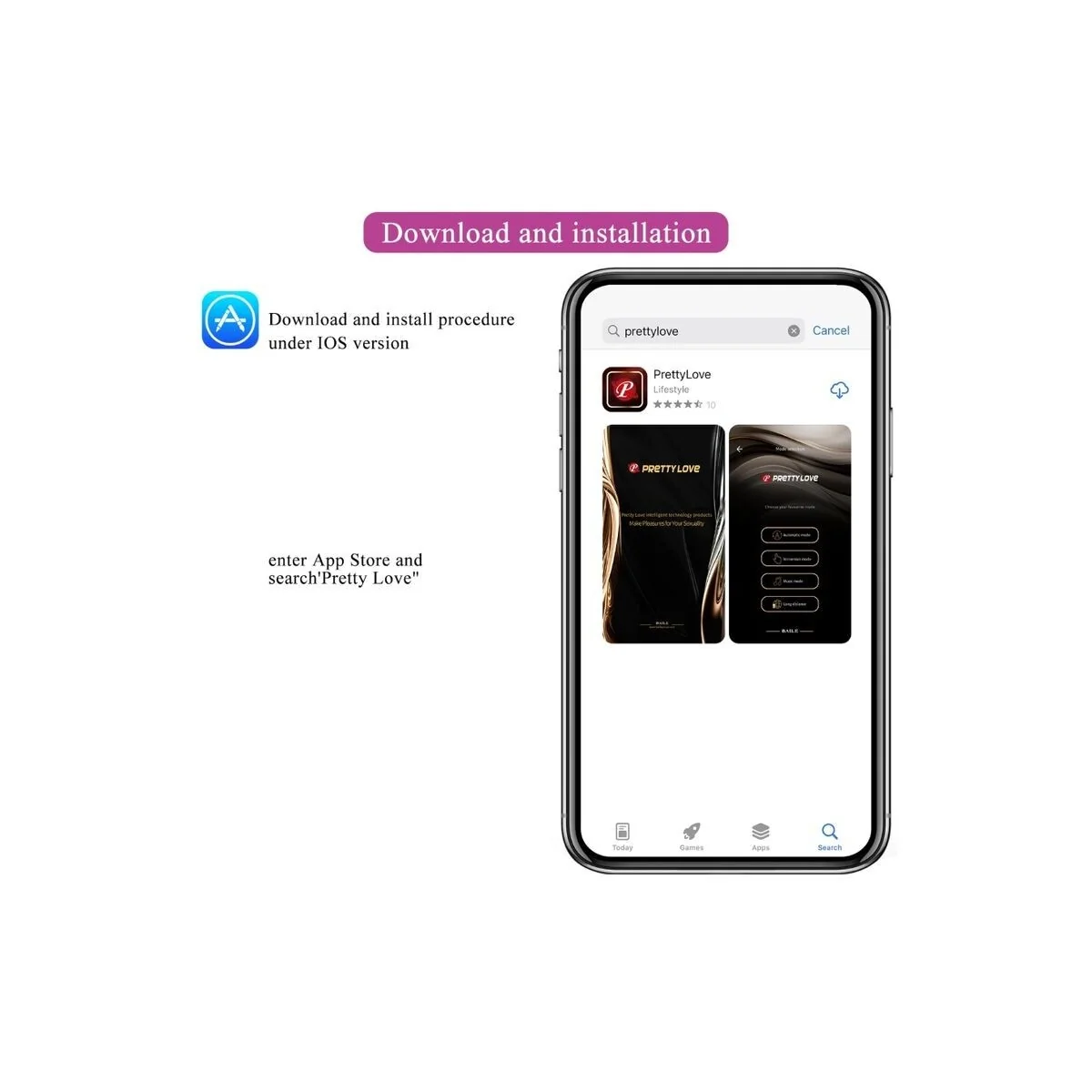 Fisherman App-Gesteuertes Vibrierendes Ei Lila von Pretty Love Smart kaufen | Fesselliebe