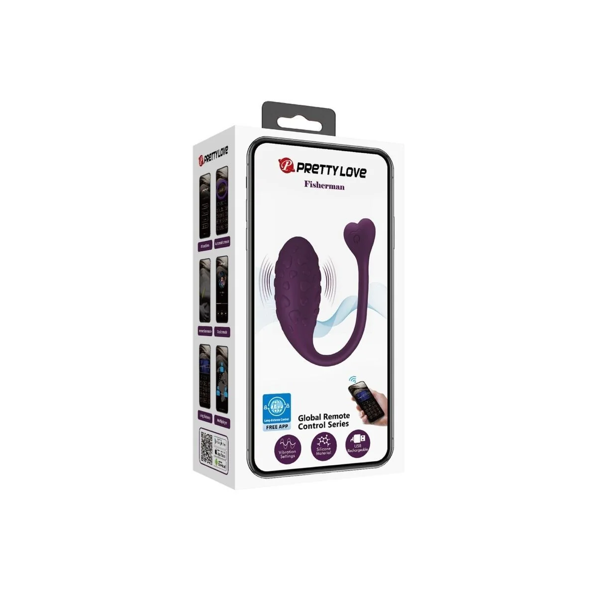 Fisherman App-Gesteuertes Vibrierendes Ei Lila von Pretty Love Smart kaufen | Fesselliebe