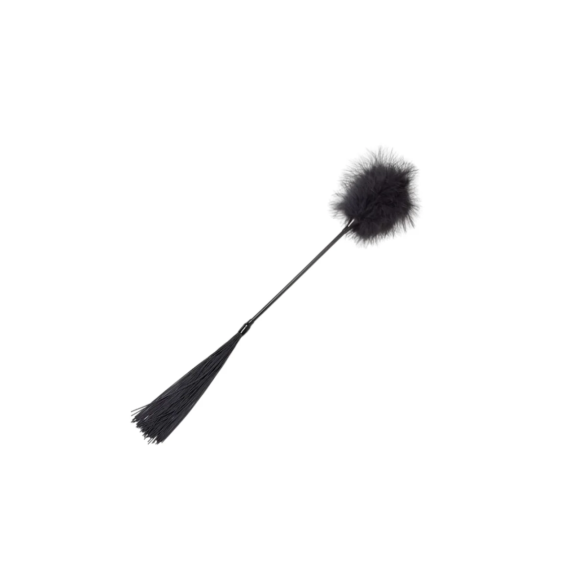 Staubwedel + Schwarze Peitsche von Secretplay 100% Fetish kaufen | Fesselliebe