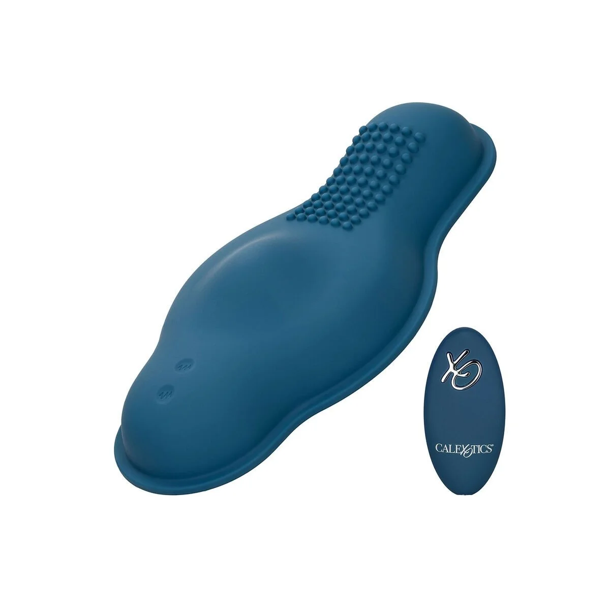 Rider Massager Doppelmotor mit Fernbedienung Blau von Calexotics kaufen | Fesselliebe