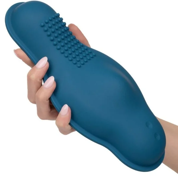 Rider Massager Doppelmotor mit Fernbedienung Blau von Calexotics kaufen | Fesselliebe