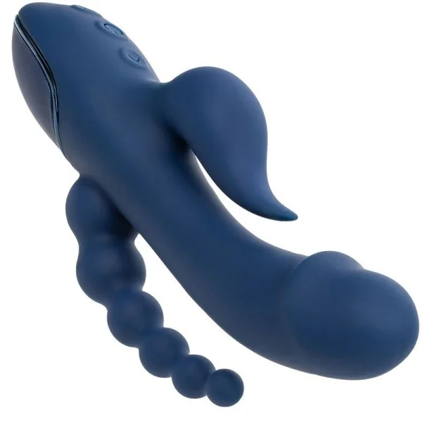 Vibrator Dreifach-Orgasmus Blau von Calexotics kaufen | Fesselliebe