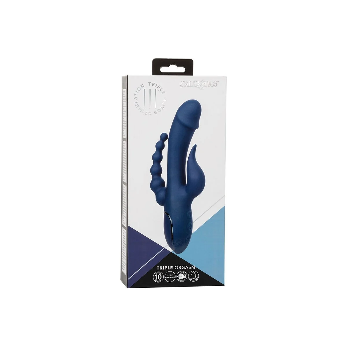 Vibrator Dreifach-Orgasmus Blau von Calexotics kaufen | Fesselliebe