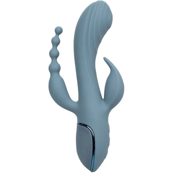Vibrator Triple Ecstasy Grau von Calexotics kaufen | Fesselliebe