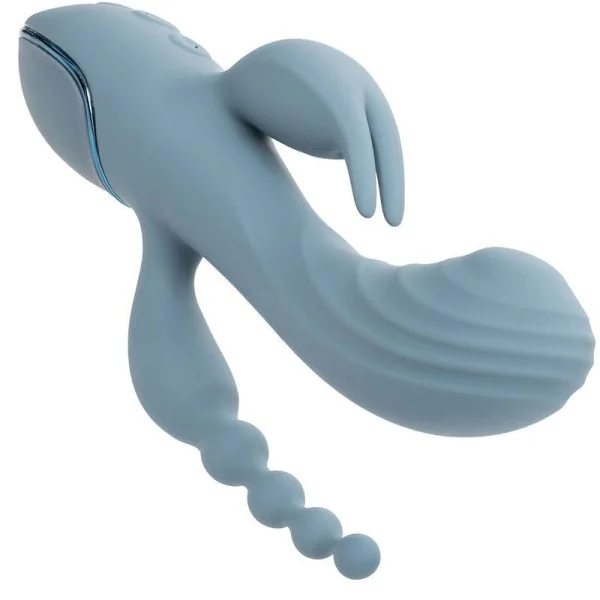 Vibrator Triple Ecstasy Grau von Calexotics kaufen | Fesselliebe