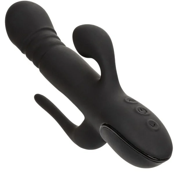 Vibrator Triple Euphoria Schwarz von Calexotics kaufen | Fesselliebe