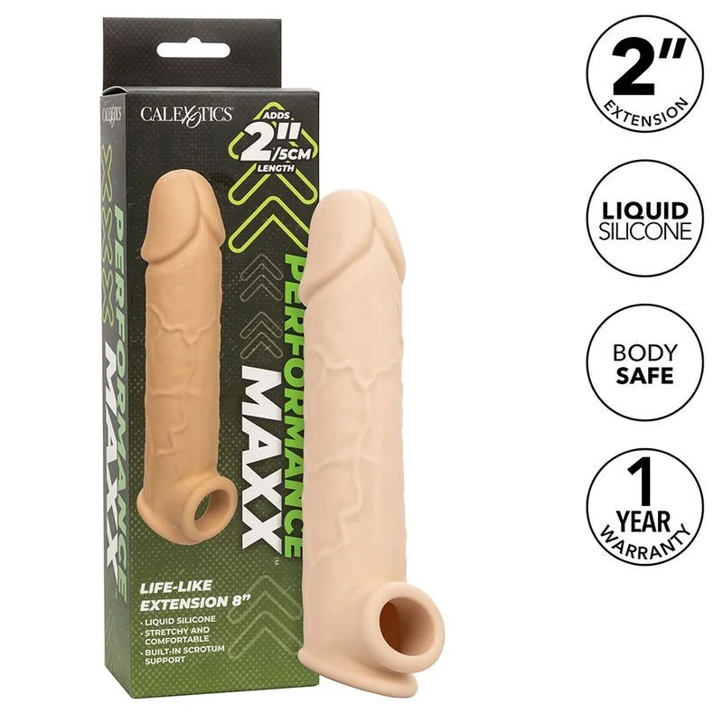 Performance Maxx Lebensnahe Extension 8 Helle Beige von Calexotics kaufen | Fesselliebe 2