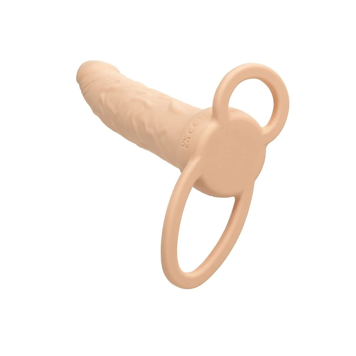 Performance Maxx wiederaufladbarer Dual Penetrator, Helle Beige von Calexotics kaufen | Fesselliebe