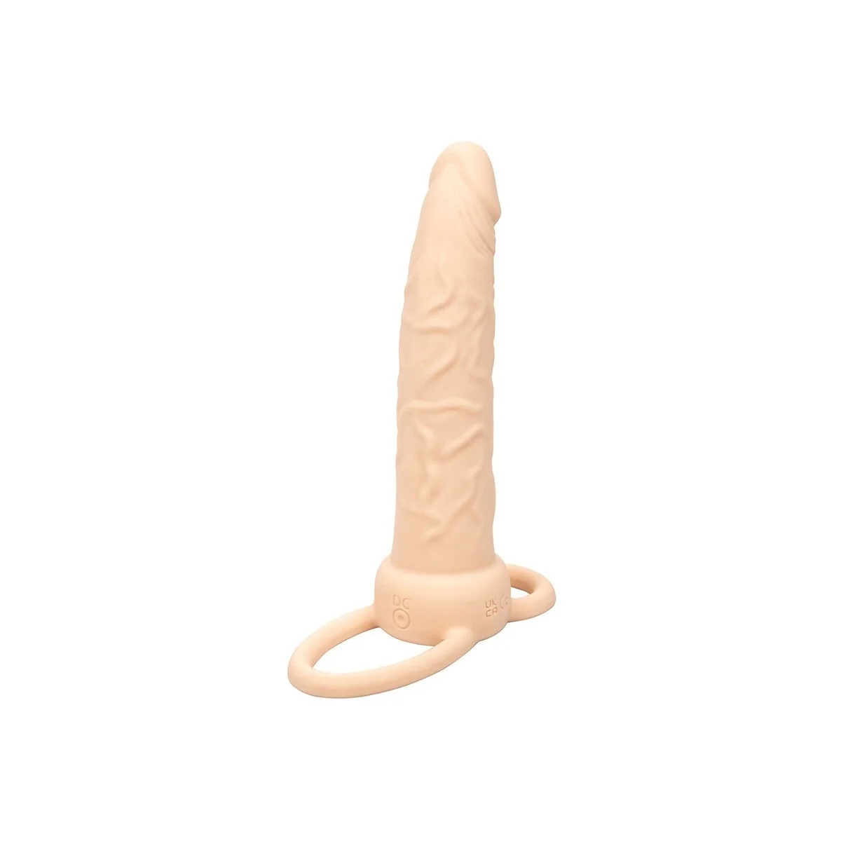 Performance Maxx wiederaufladbarer Dual Penetrator, Helle Beige von Calexotics kaufen | Fesselliebe