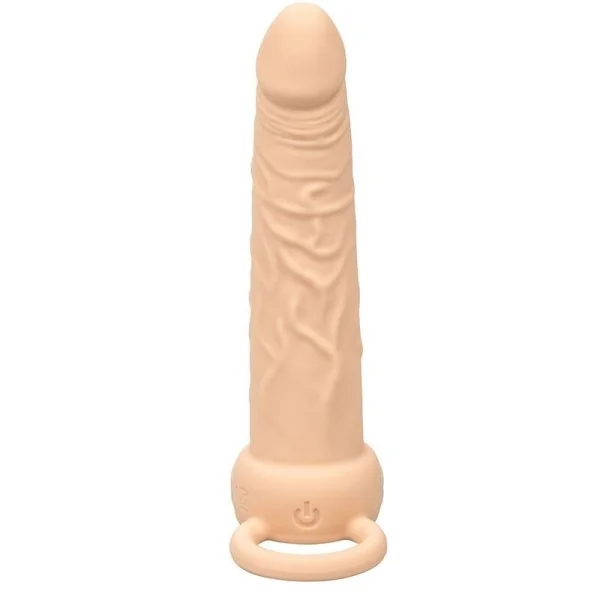 Performance Maxx wiederaufladbarer Dual Penetrator, Helle Beige von Calexotics kaufen | Fesselliebe