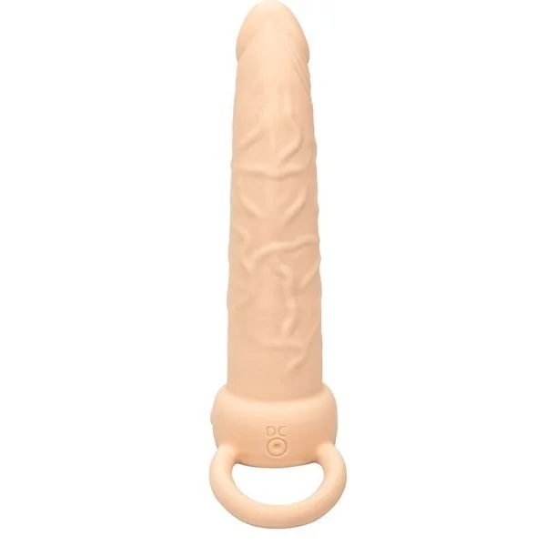 Performance Maxx wiederaufladbarer Dual Penetrator, Helle Beige von Calexotics kaufen | Fesselliebe