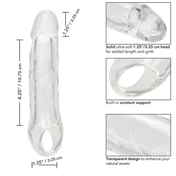 Performance Maxx Clear Extension 5,5 Transparent von Calexotics kaufen | Fesselliebe