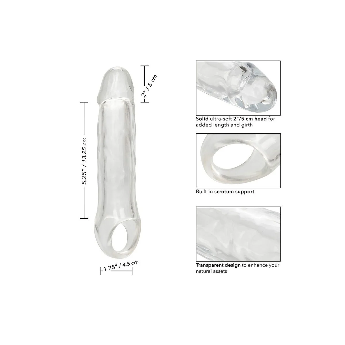 Performance Maxx Clear Extension 7,5 Transparent von Calexotics kaufen | Fesselliebe